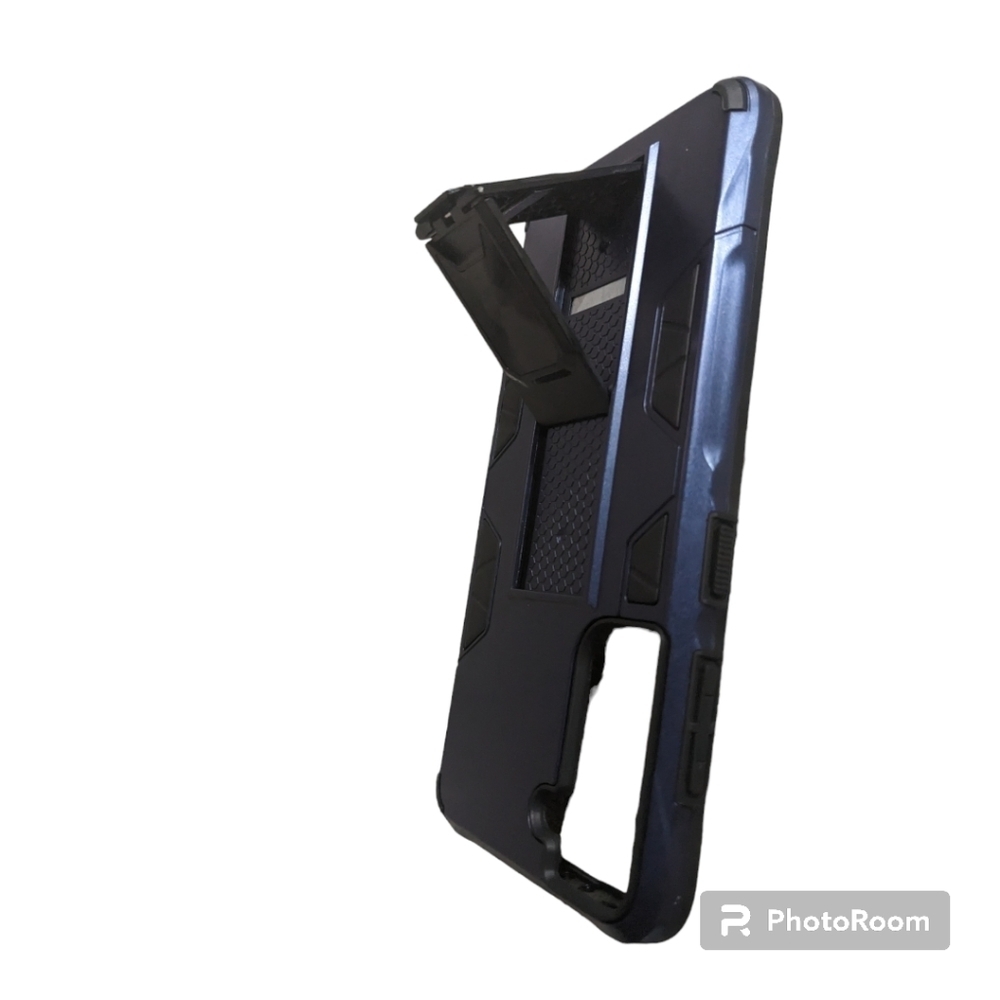 Samsung Galaxy S20 Case. Magnetic Built in Kickstand cellphone case. Blu… - Picture 2 of 5